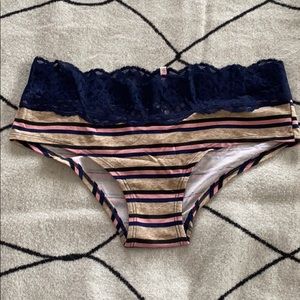 Extra low rise hipster panty NWT Pink
